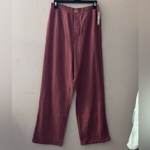 SKIMS Women's Straight Leg Pants in Beet